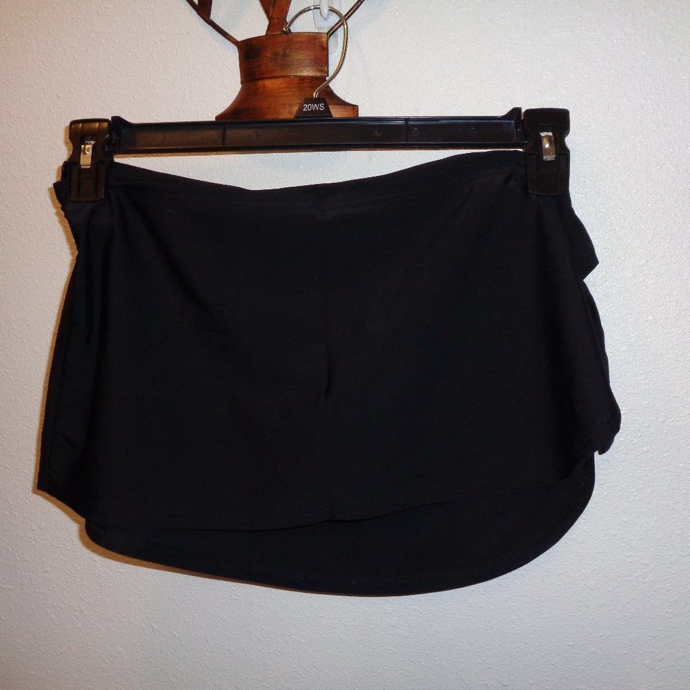 CAPT. 9 Swimsuit Skirt Bottom Black Size 10